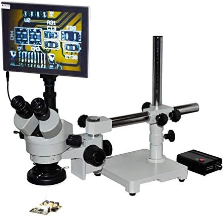 Radical PCB Inspeção de solda a solda móvel Reparação de jóias Biologia Dissecando 5-10-30x 3D Estéreo xyz Microscópio
