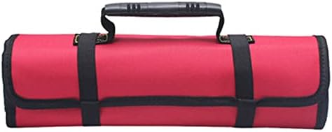 Bolsa de ferramentas de rolamento multifuncional pequeno 600D Oxford Pano Roll Up Electrician Tool Bag Organizer