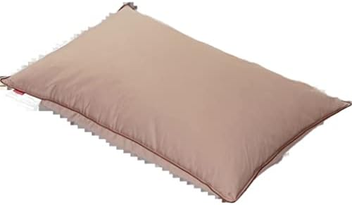 Wenlii Pillow, travesseiro de cetim de algodão, núcleo de travesseiro único, travesseiro baixo do aluno, par adulto