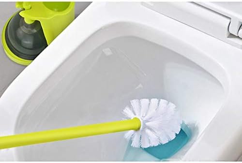WSZJJ compacto pincel de vaso sanitário de plástico e kit de combinação de êmbolo de vaso sanitário