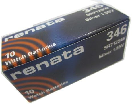 10pcs de Renata 346 SR712SW Swiss Watch Battery 1.55V