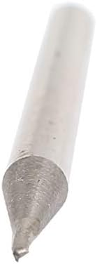 X-Dree 4mm Frea Brive 1mm Corte Groova helicoidal de 3 flauta HSS Mill (hastes de 4 mm de corte