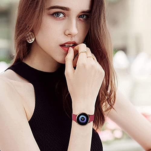 Substituição do HQzon 6 Bands para Samsung Galaxy Watch Active 2 Band 40mm 44mm Ativo 1, Galaxy Watch
