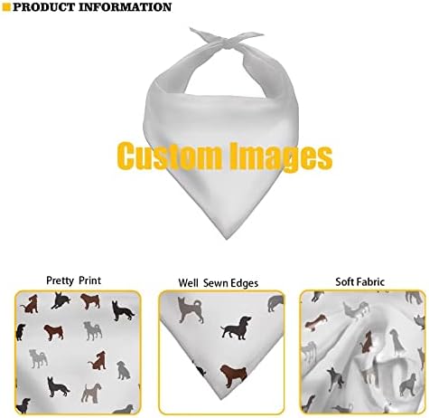 Keiahuan roxo cachorro bandana bandana lavável reversível lenço de lenço de animais de estimação acessórios