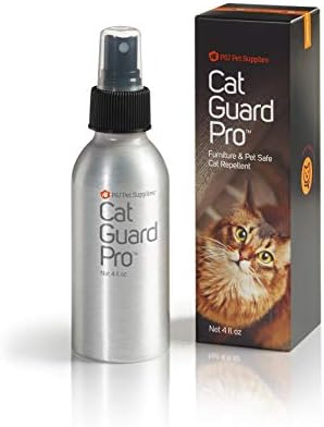 Cat Guard Pro Pet Safe Furniture Cat Repelent - Garrane de spray de 4 onças - perfume original
