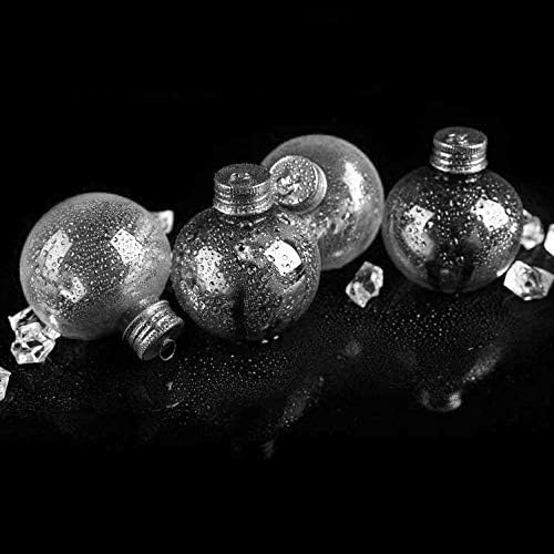Dbylxmn Christmas Water Booze Tree Bottle Pacote Ornamentos de suco Copo 1/6 Bulbos cheios Cozinha ， Dining & Bar