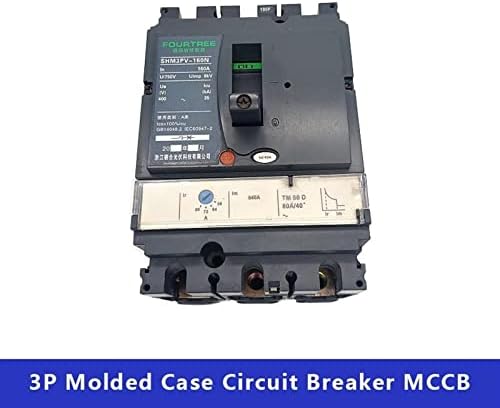 FUTENI 1PCS MCCB Molded Case Breaker Distribution Protecção de distribuição de ar 3p 100n 32a 40A