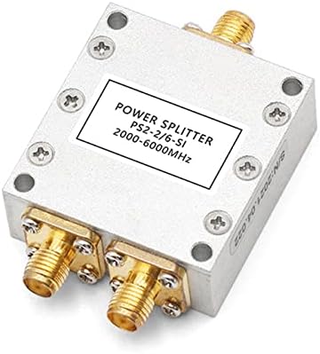 2-6g RF MicroStrip Power Splitter SMA Cabeça feminina Um ponto dois 2,4/5.8g Splitter de potência combinador