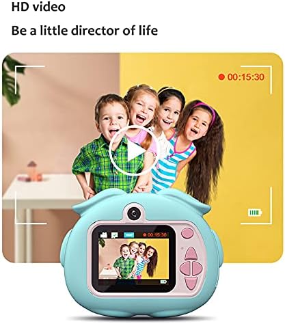 Câmera digital de Niaviben para o cartoon fofo de Kid 1080p HD Mini dianteiro e traseiro câmera dupla