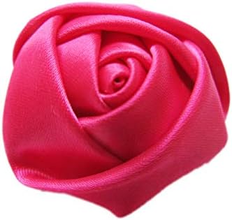Yycraft 2 Cetin Rose Flower para Bride Bride Bouquet Craft