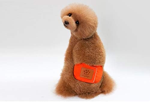 PetPhindu Pet Doggy Reutiliza fraldas à prova de vazamentos para cães para cães laváveis ​​Puppy Belly Band calça