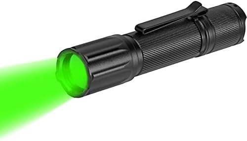 Anekim x1pro verde Luz de caça, 350m de largura de largura 1200 High Lumen Predator Light para lanterna