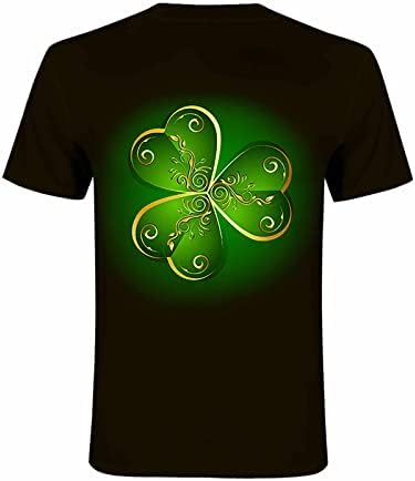 Womens St Patricks Day Tee Irish Shamrock Shirt