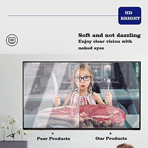 Filtro de protetor de tela de TV anti -UV/Anti -brilho - 75-85 polegadas de tela interior e externa Anti