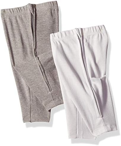 Hanes Ultimate Baby Zippin 2 Pack Knit Pants com zíper lateral