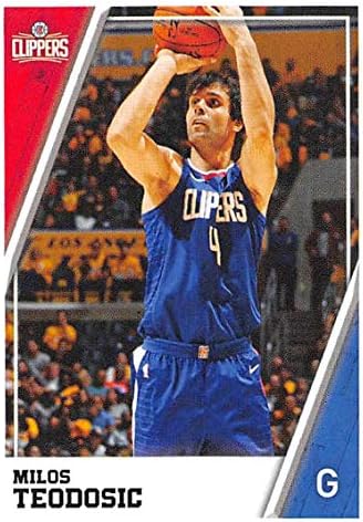 2018-19 Panini NBA adesivos 269 Milos Teodosic Los Angeles Clippers NBA Basketball Sticker Trading