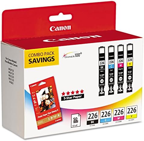 Canon Cli-226 Cartucho de tinta original/kit de papel