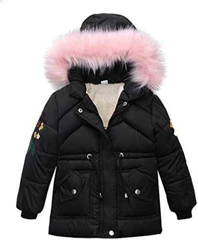 Neve inverno, garotas, garotas, casaco de garotos grossos casacos zip moletom garotas meninas tamanho 7 casaco de