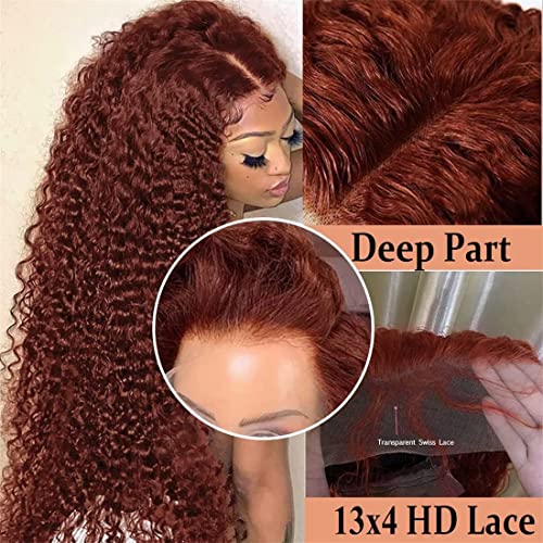 Perucas cacheadas de 32 polegadas para mulheres negras cabelos humanos marrom marrom marrom profundo