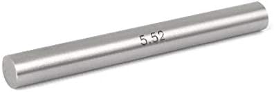 X-Dree 5,52mm x 50mm GCR15 Haste cilíndrica Verificação do bitle de alfinete de pino de medição (varilla cilíndrica