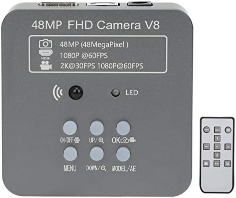 FTVogue 2K 48MP 1080p C &8209 Microscope Câmera Montagem Industrial HDMI USB Para soldagem de