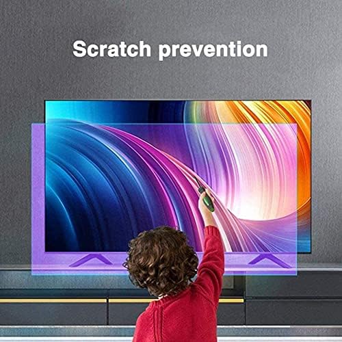 Protetor de tela anti-reflexão HD Clear Anti-azul-azul Filtro de tela de TV anti-Glare para Sony