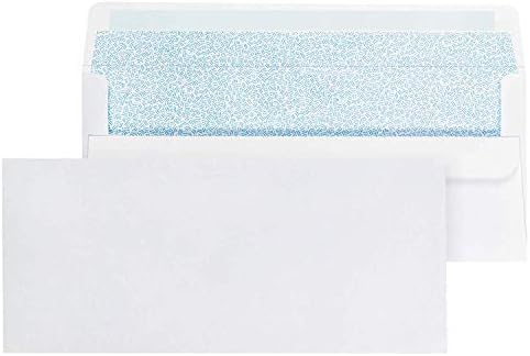 Mead 10 Envelopes, Press-It Seal-it, branco, 50/caixa