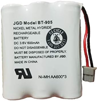 JGD BT-905 BT-800 BBTY0663001 compatível com a bateria com UNIDEN BT905 BT800 BT-1006 BP-905BBTY-0444001 BBTY-0449001