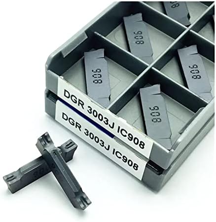 Cortador de moagem de superfície 10 peças de DGR3003J IC908 / DGR3003C IC908 Ferramenta CNC