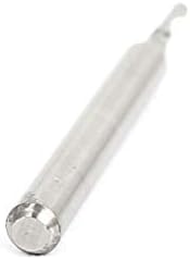 X-Dree 3,175mmx1,5mm de flauta única de flauta Mill de extremidade espiral 7mm Comprimento de corte (3,175mmx1,5