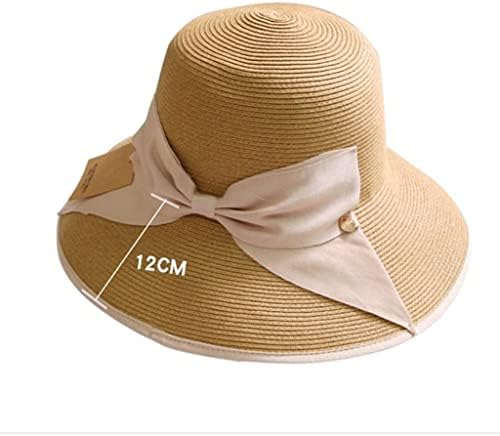 Adquirir verão chapéus de sol arco senhoras largura chapéu feminino redondo top panamá palha de palha de
