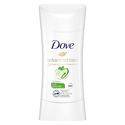 Desodorante antitranspirante Dove com 48 horas Proteção Cool Deodorante para Mulheres 2,6 oz
