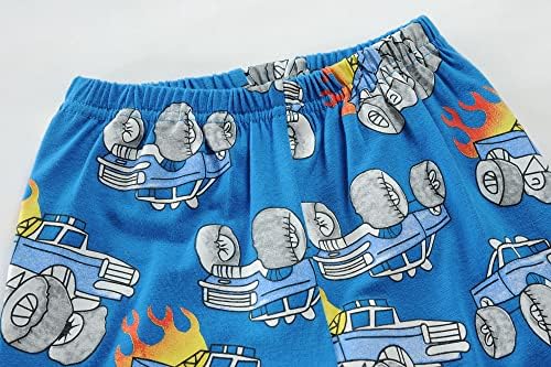 Ddsol Toddler Boys pijamas verão PJS Kids Sets Short Setes Baby Sleepwear Jammies 2-7 anos