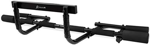 Prosourcefit Multi-Grip Lite Pull Up/Chin Up Bar, barra de treino na parte superior do corpo da porta pesada