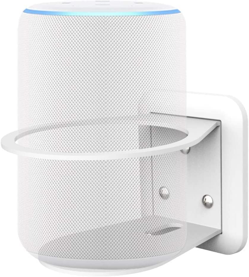 AOKICASE para Alexa Echo / Echo Plus 2 / Google Home Mount Mount ABS Stand, Smart Home Speaker Acessory Rack, 3 em 1 suporte, salve espaço para cozinha, banheiro e quarto St11