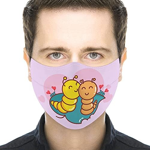 MODEN Reutilable lavable roupas de segurança máscaras de poeira tampas de boca imprimida casal