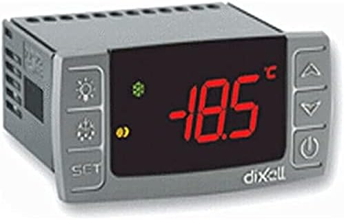 Dixell XR40CX-5N1C1 Controlador de termostato digital com gerenciamento de degelo com 2 sondas NTC programáveis