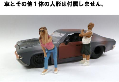 American Diorama 23816 Figura do ladrão de automóveis para 1-24 Modelos Diecast