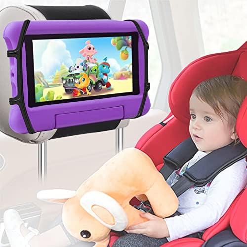 Suporte para tablets de carro, suporte para o tablet para crianças para o banco de trás do carro, suporte