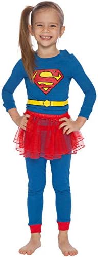 DC Comics Supergirl Tutu Costume Pijama Conjunto