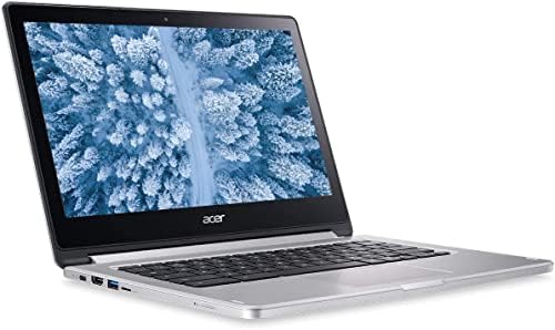 Acer conversível 2-em-1 Chromebook, tela sensível ao toque do FHD IPS de 13 , processador MediaTek 4-Core, 4 GB