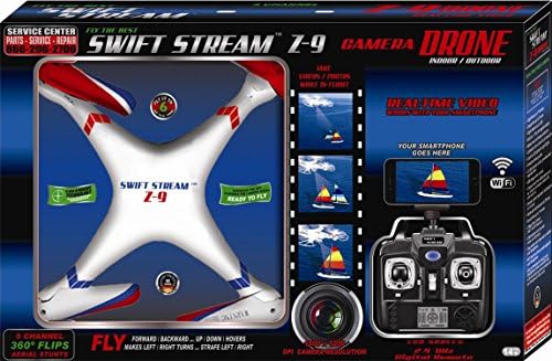 Swift Stream Z-9 Camera Drone, preto