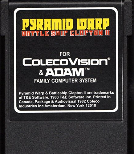 Pirâmide Warp & Battleship Clapton II, ColecoVision