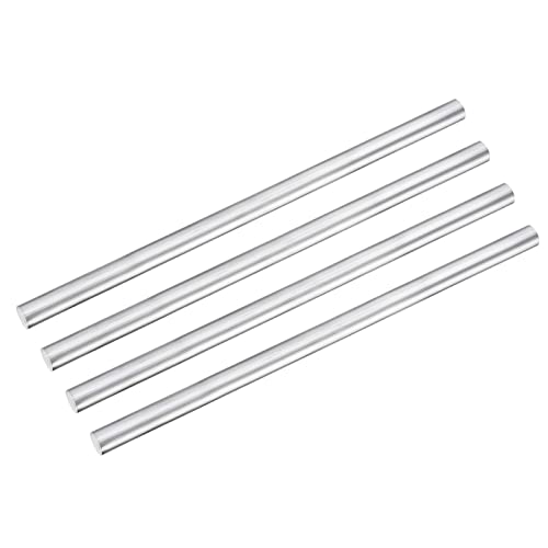DMIOTECH 4 Pacote de alumínio barra de haste redonda de 12 mm de diâmetro 250 mm de comprimento para o plano