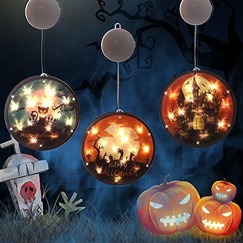 Luzes de decoração LED de Halloween do WSJQB, luzes penduradas de decoração de Halloween, decorações