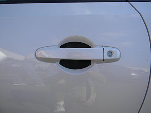 4pcs Carnela da porta do carro arranhões filmes de proteção