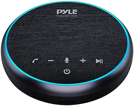 Pyle Conference Speaker Bluetooth Speakerphone - Conferência Multiuso e Presidente de Transmissão, Ruído