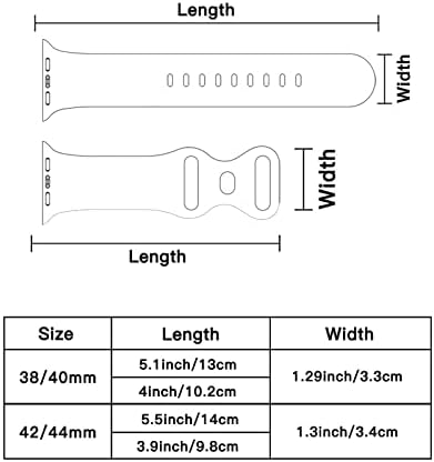 Holiday Sport Watch Band Compatível com Apple Watch Band 38mm 40mm 41mm 42mm 44mm 45mm 49mm Para