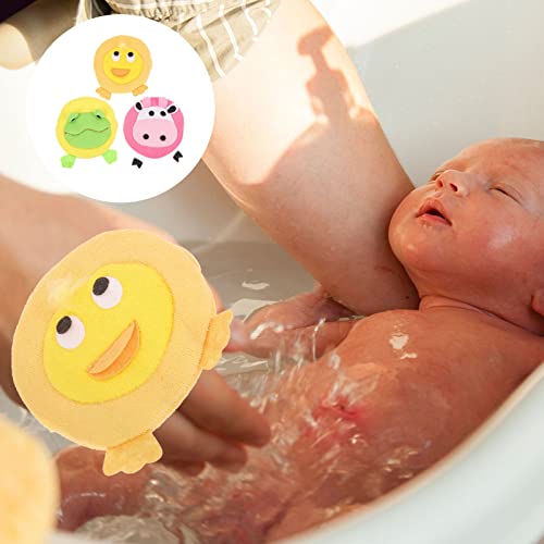 Fomiyes 3pcs Banho de animal Esponja de banho de bebê Esponja de banho esponja esponja Animal Kids