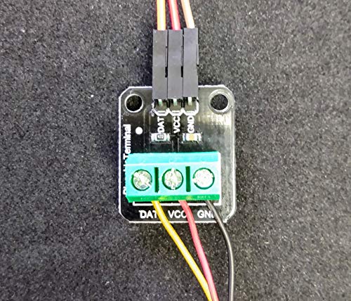 DS18B20 Kit de sensor de temperatura com sonda de aço inoxidável à prova d'água para Raspberry Pi